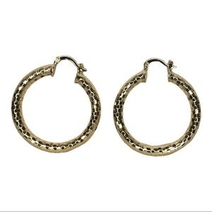 Gold Hoop Earrings